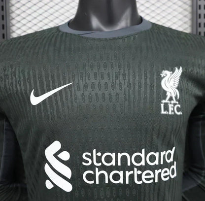 Liverpool 2024/2025 Visitante Kit Manga Larga