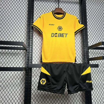 2024-2025 Wolverhampton Wanderers Local Kit Talla Niño