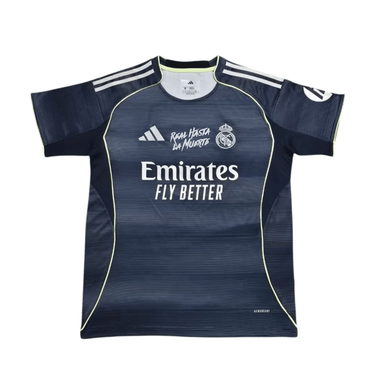Real Madrid x Anuel camiseta 2ª equipación 25/26