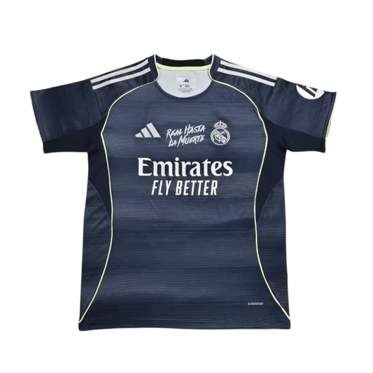 Real Madrid x Anuel camiseta 2ª equipación 25/26