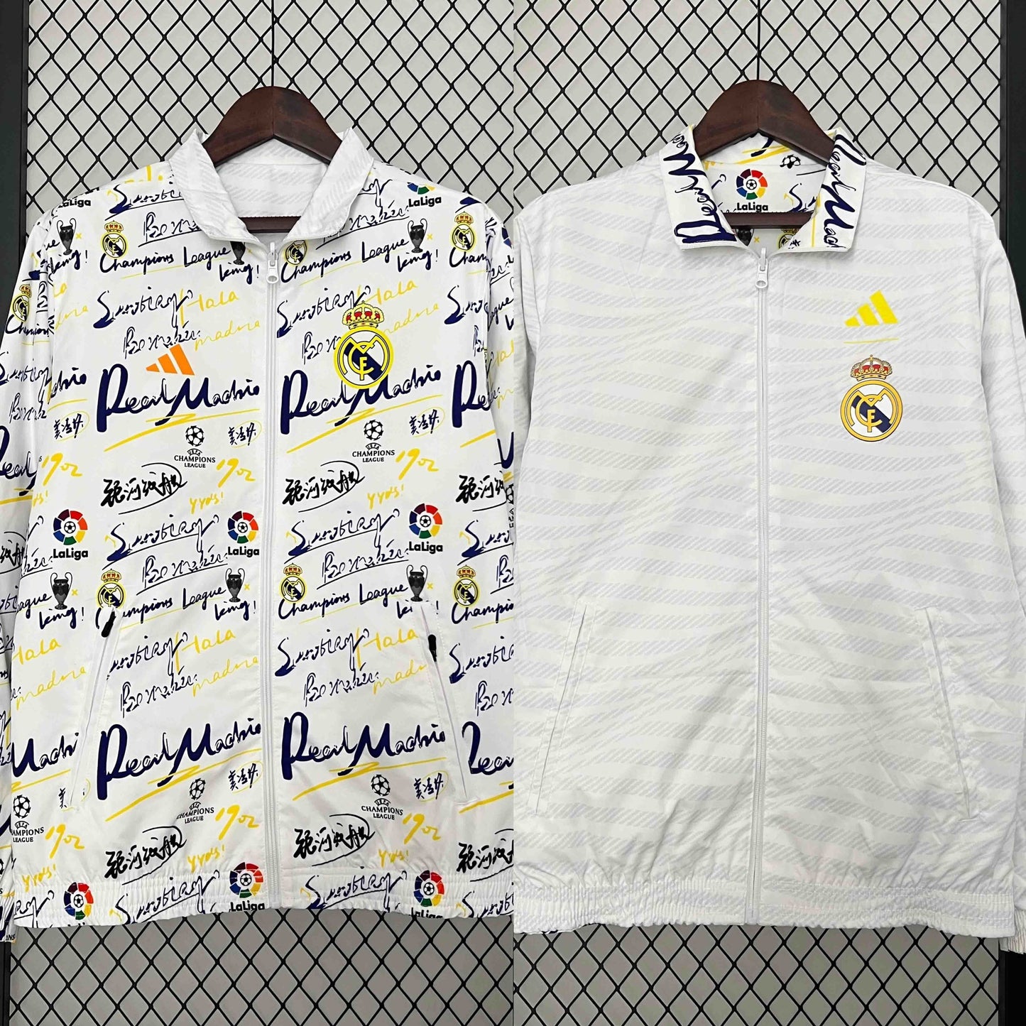 Cortavientos Reversible Real Madrid