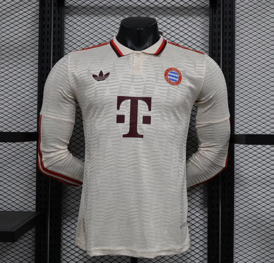 Bayern Munchen 2024/2025 Alternativa Kit Manga Larga
