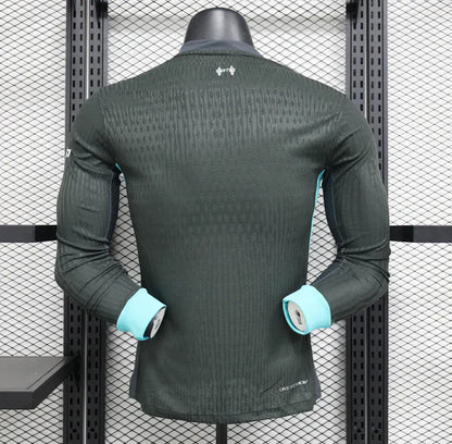 Liverpool 2024/2025 Visitante Kit Manga Larga