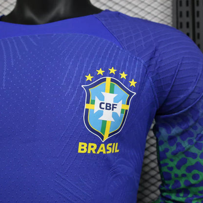 Brasil 2023/2024 Visitante Kit Manga Larga
