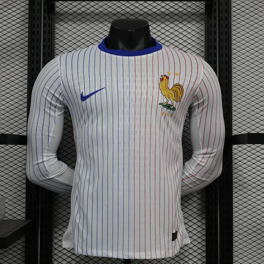 France 2024/2025 Visitante Kit Manga Larga