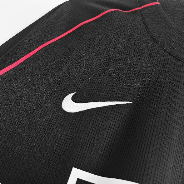 Manchester United Retro 2007-2008 Visitante Kit Manga Larga