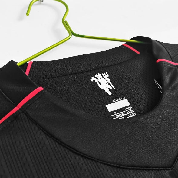 Manchester United Retro 2007-2008 Visitante Kit Manga Larga