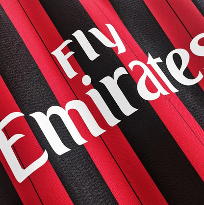 AC Milan Retro 2013-2014 Manga Larga Local Kit