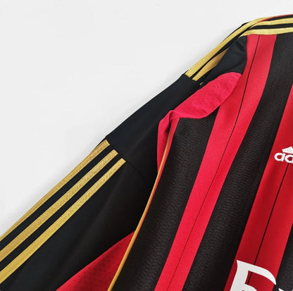 AC Milan Retro 2013-2014 Manga Larga Local Kit