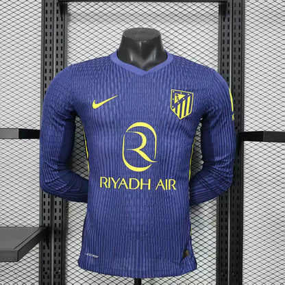 2025/2026 Atletico Madrid Visitante Kit Manga Larga