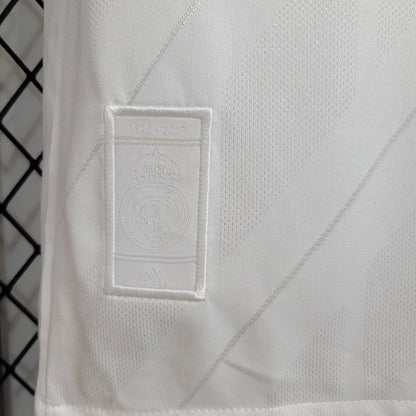 2017-2018 Retro Real Madrid Local Kit Manga Larga