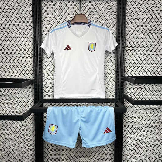 2024-2025 Aston Villa Visitante Kit Talla Niño