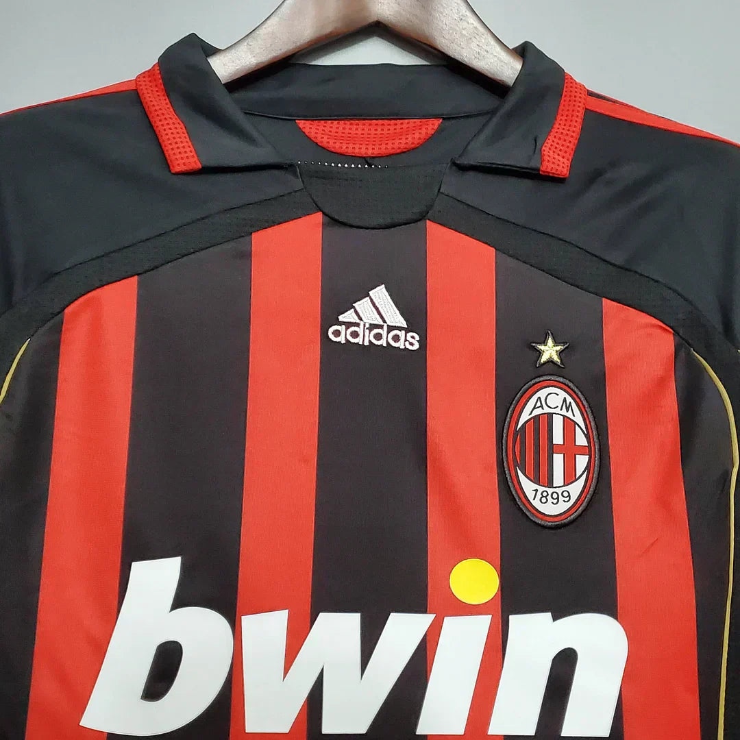 2006/2007 Retro AC Milan Local Manga Larga