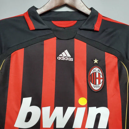 2006/2007 Retro AC Milan Local Manga Larga