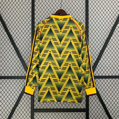 1991-1993 Retro Arsenal Visitante Manga Larga