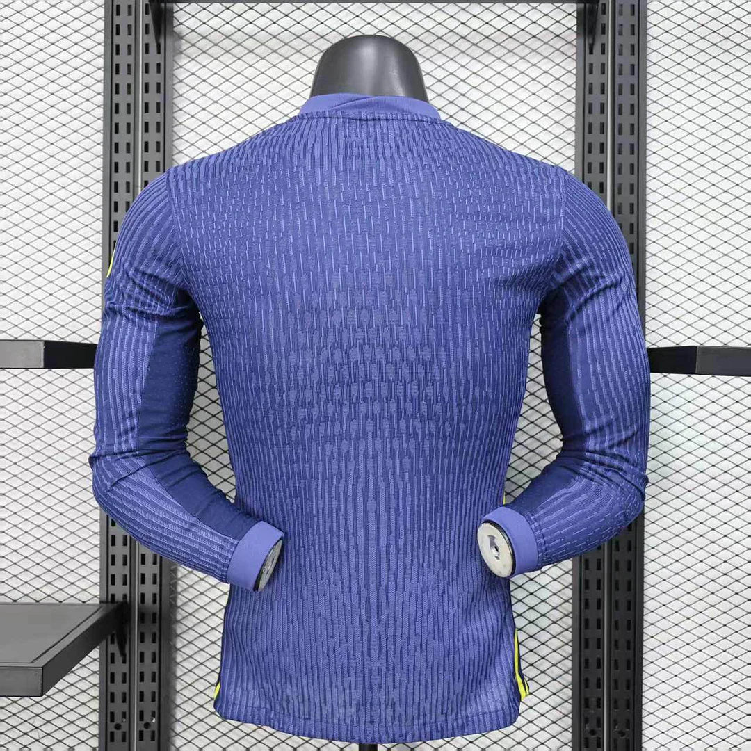 2025/2026 Atletico Madrid Visitante Kit Manga Larga