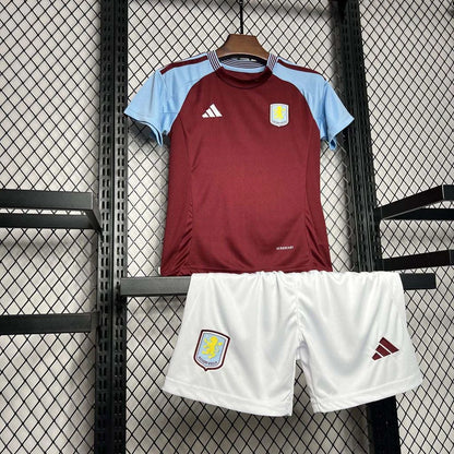 2024-2025 Aston Villa Local Kit Talla Niño