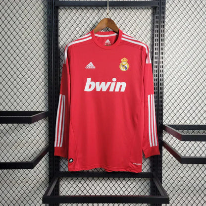 2011/2012 Retro Real Madrid Alternativa Visitante Manga Larga