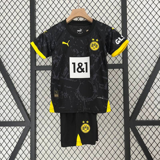 2023/2024 Dortmund Visitante Kit Talla Niño