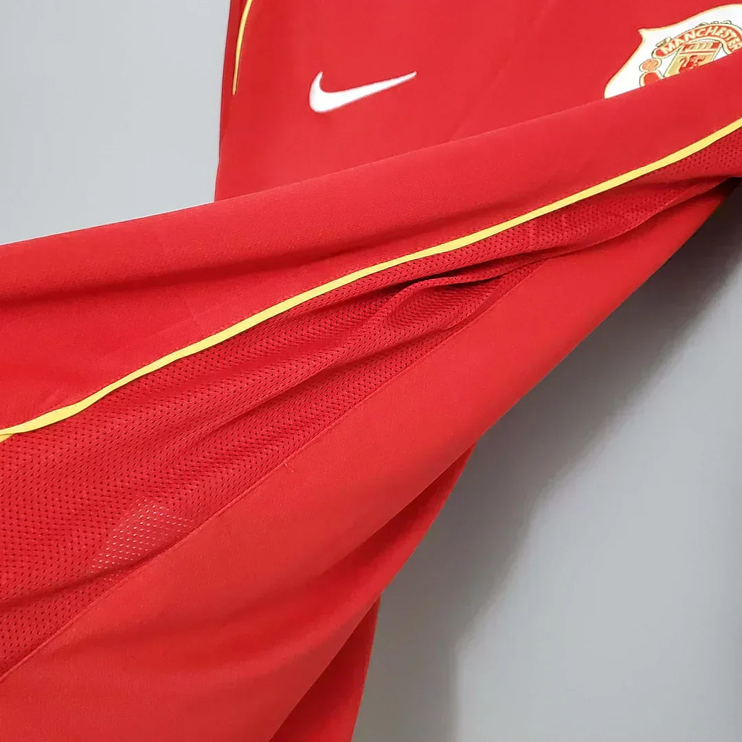 2006/2007 Retro Manchester United Local Manga Larga