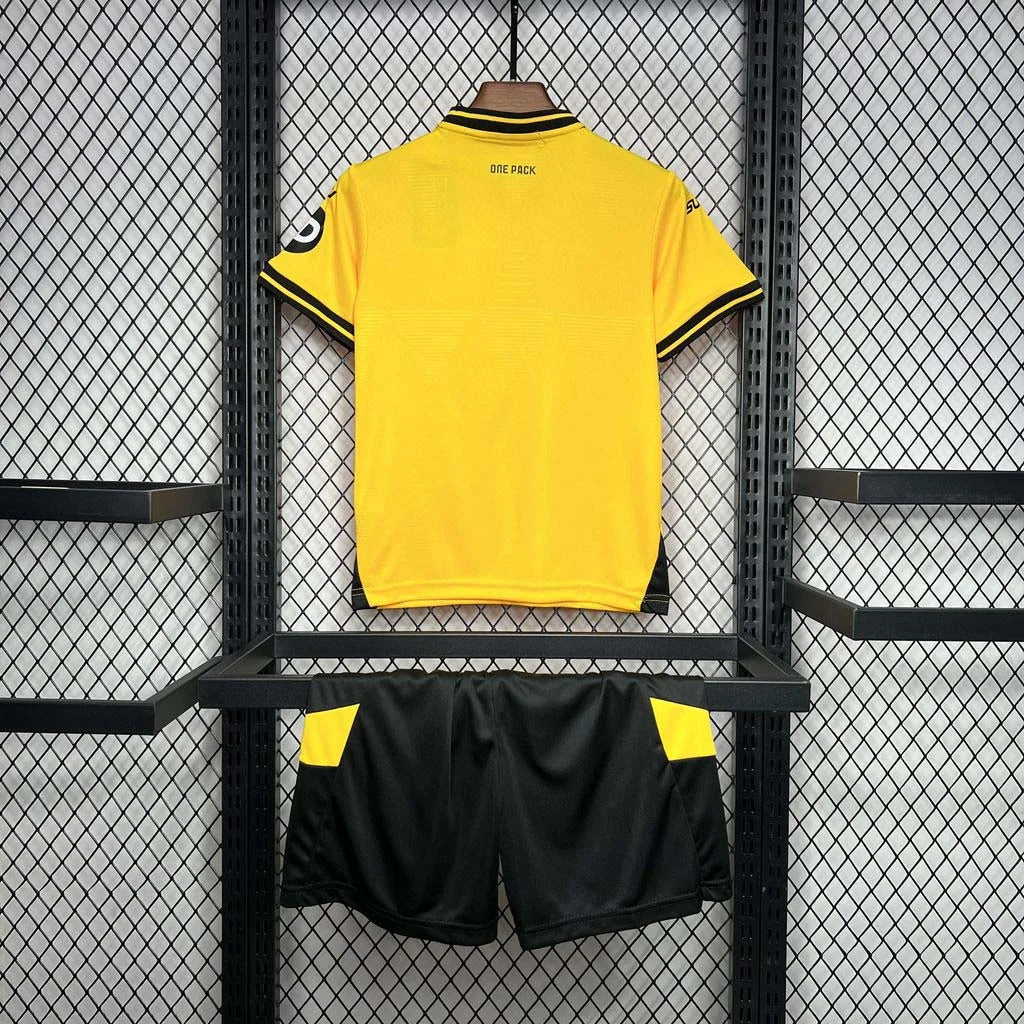 2024-2025 Wolverhampton Wanderers Local Kit Talla Niño