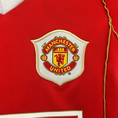 2006/2007 Retro Manchester United Local Talla Niño