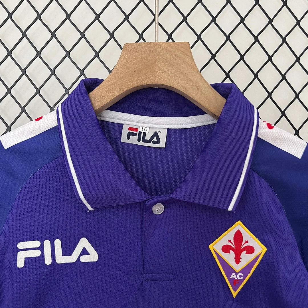 1998/1999 Retro Fiorentina Local Kit Talla Niño