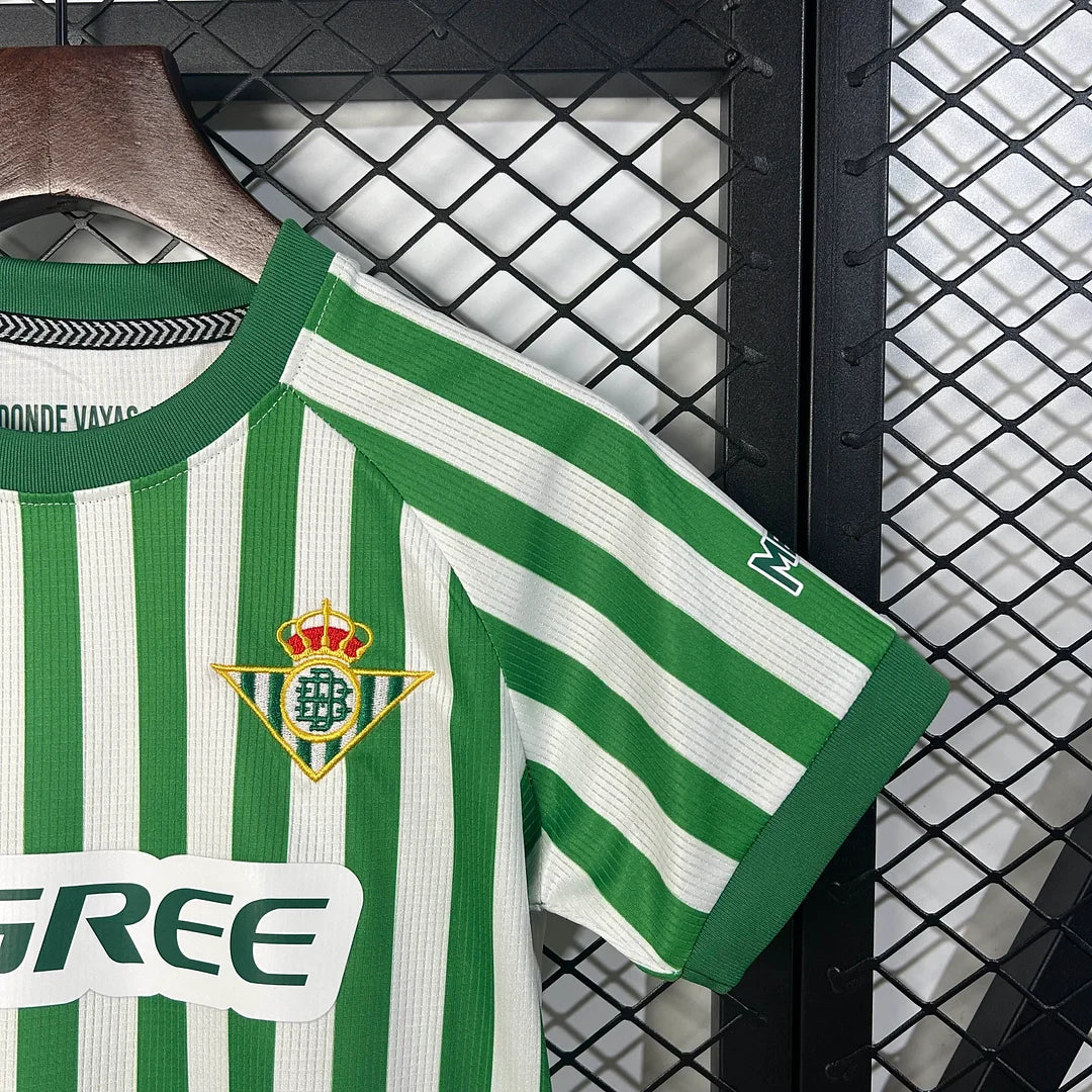 2024/2025 Real Betis UEFA Conference League Final Kit Talla Niño