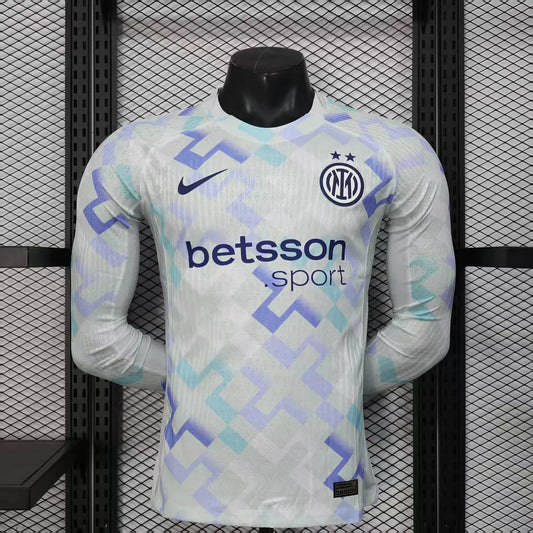 2025/2026 Inter Milan Visitante Manga Larga
