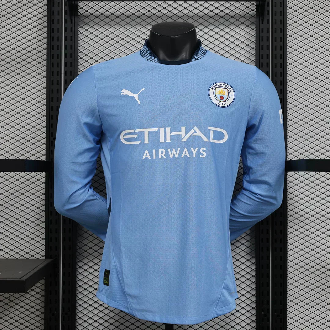 2024/2025 Manchester City Manga Larga Local Kit